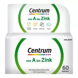 Centrum A-Zink Tabletten, 60 St