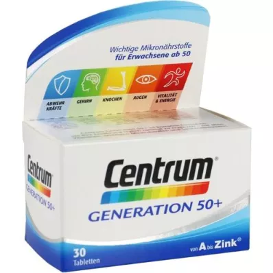 CENTRUM Generation 50+ Tabletten, 30 St