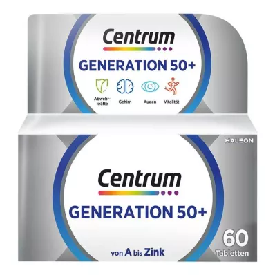 Centrum Generation 50 + Tabletten, 60 St