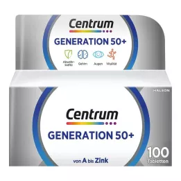 Centrum Generation 50 + Tabletten, 100 St