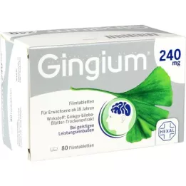 GINGIUM 240 mg Filmtabletten, 80 St