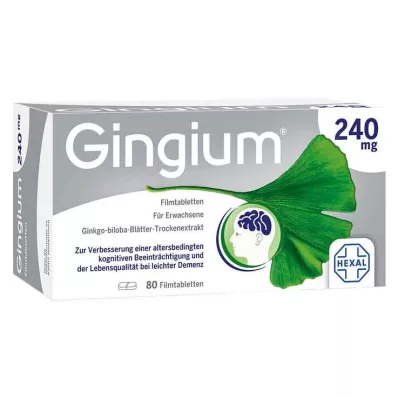 Gingium 240 mg Filmtabletten, 80 St
