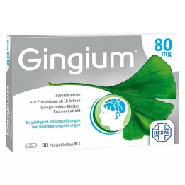 GINGIUM 80 mg Filmtabletten, 30 St