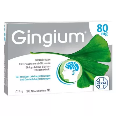 Gingium 80 mg Filmtabletten, 30 St
