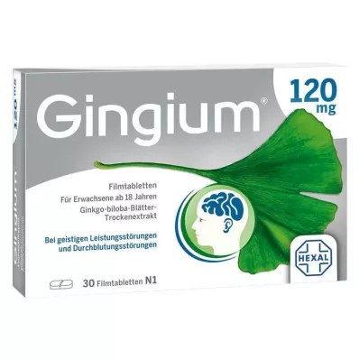 GINGIUM 120 mg Filmtabletten, 30 St