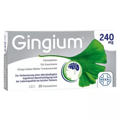 Gingium 240 mg Filmtabletten, 20 St