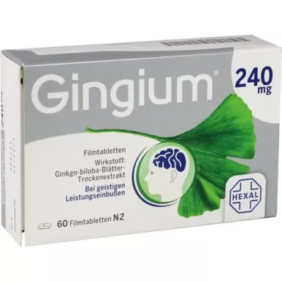 GINGIUM 240 mg Filmtabletten, 60 St
