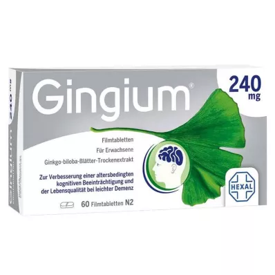 Gingium 240 mg Filmtabletten, 60 St