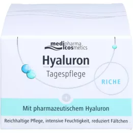 HYALURON TAGESPFLEGE riche Creme im Tiegel, 50 ml