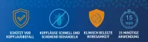 Instructions for use for Hedrin Vorteilspackung Kombipackung, 1 P - 2