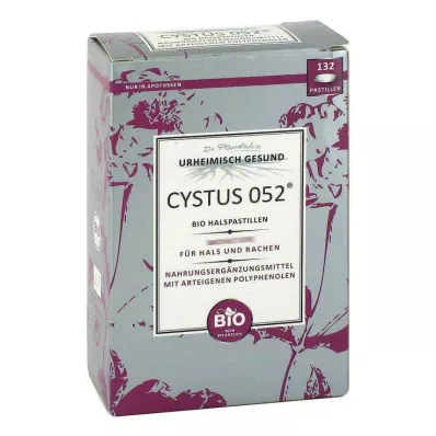 CYSTUS 052 Bio Halspastillen, 132 St