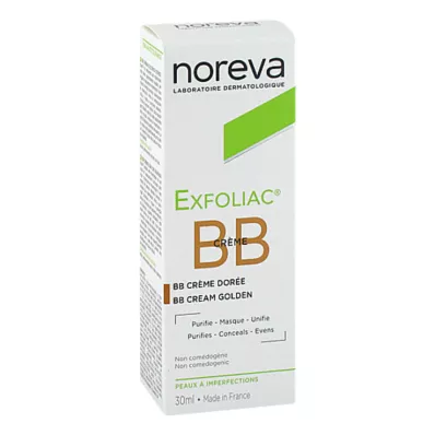 NOREVA Exfoliac getönte BB-Creme dunkel, 30 ml