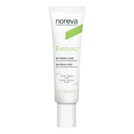 NOREVA Exfoliac getönte BB-Creme hell, 30 ml