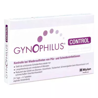 Gynophilus Control Vaginaltabletten (6 stk)