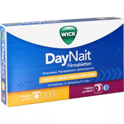 WICK DayNait Filmtabletten, 16 St