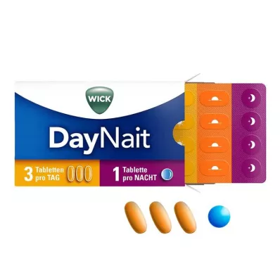 WICK DayNait Erkältungstabletten, 16 St WICK DayNait Erkältungstabletten, 16 St