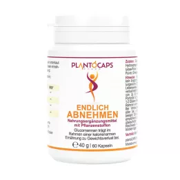 PLANTOCAPS Endlich Abnehmen Kapseln, 60 St