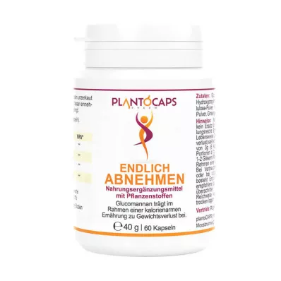 PLANTOCAPS Endlich Abnehmen Kapseln, 60 St