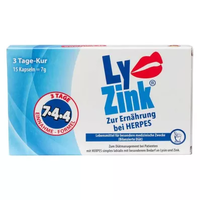 LY ZINK GEGEN HERPES Kapseln, 15 St