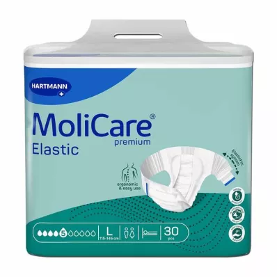 MoliCare® Premium Elastic Slip 5 Tropfen Größe L, 30 St