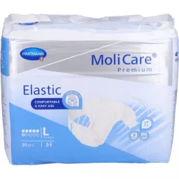 MOLICARE Premium Elastic Slip 6 Tropfen Gr.L, 30 St