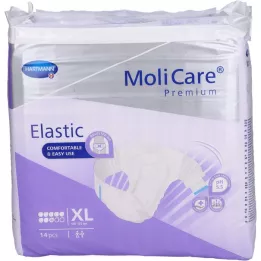 MOLICARE Premium Elastic Slip 8 Tropfen Gr.XL, 14 St