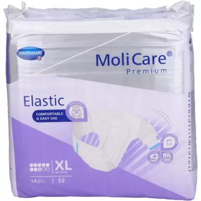 MOLICARE Premium Elastic Slip 8 Tropfen Gr.XL, 14 St