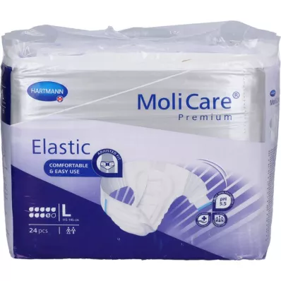 MOLICARE Premium Elastic Slip 9 Tropfen Gr.L, 24 St