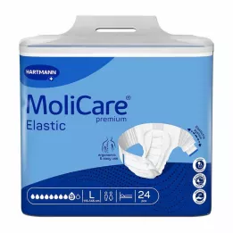 MOLICARE Premium Elastic Slip 9 Tropfen Gr.L, 24 St
