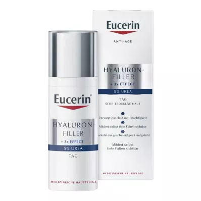 Eucerin Hyaluron-Filler Urea Tagescreme, 50 ml