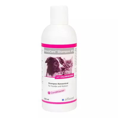 Hexocare Shampoo 4% für Hunde und Katzen, 250 ml