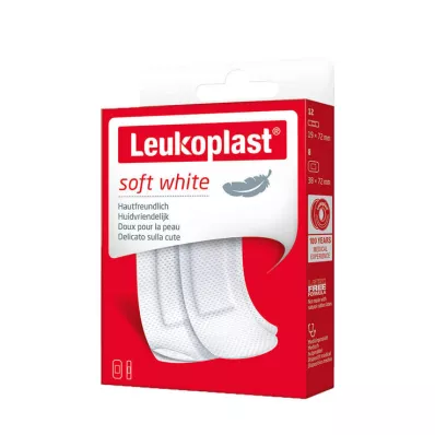 Leukoplast soft Strips 19x72 mm 12St / 38x72 mm 8St, 20 St