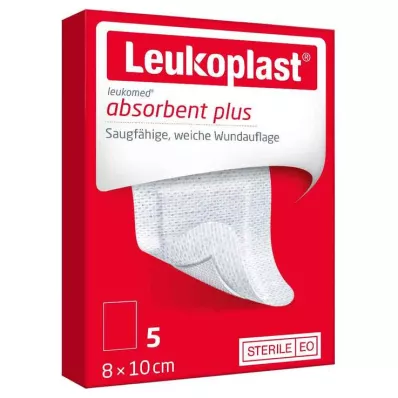 LEUKOPLAST Leukomed steril 8x10 cm Wundauflage, 5 St