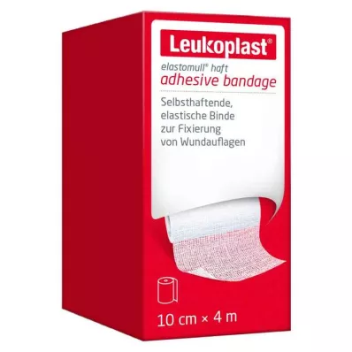 Leukoplast Elastomull haft Fixierbinde elastisch 10 cmx4 m, 1 St