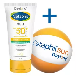 CETAPHIL Sun Daylong SPF 50+ sens.Gel-Fluid Gesich, 50 ml