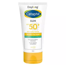 CETAPHIL Sun Daylong SPF 50+ sens.Gel-Fluid Gesich, 50 ml