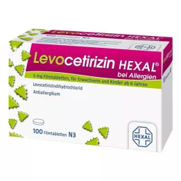 LEVOCETIRIZIN HEXAL bei Allergien 5 mg Filmtabl., 100 St