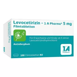 Levocetirizin – 1 A Pharma® 5 mg Filmtabletten, 100 St