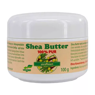 Sheabutter unraffiniert 100% pur, 100 g