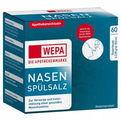 WEPA Nasenspülsalz, 20X2.95 g