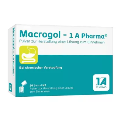 Macrogol-1A Pharma Pulver zur Herstellung einer Lösung zum Einnehmen, 50 St