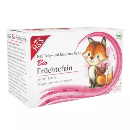 H&amp;S Bio Baby- u.Kindertee Früchtefein Filterbeutel, 20X2.5 g