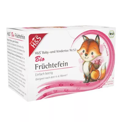 H&S Bio Baby- und Kindertee Früchtefein Filterbeutel, 20X2.5 g H&S Bio Baby- und Kindertee Früchtefein Filterbeutel, 20X2.5 g