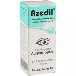 AZEDIL 0,5 mg/ml Augentropfen Lösung, 6 ml