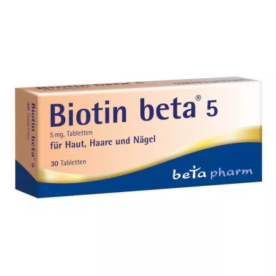 Biotin beta 5 Tabletten, 30 St