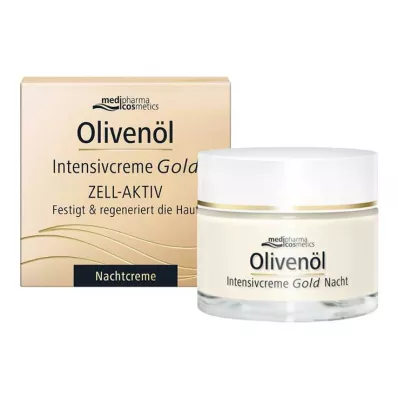 Olivenöl Intensivcreme Gold Zell-Aktiv Nachtcreme, 50 ml