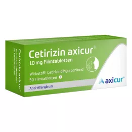 Cetirizin axicur® 10 mg Filmtabletten, 50 St