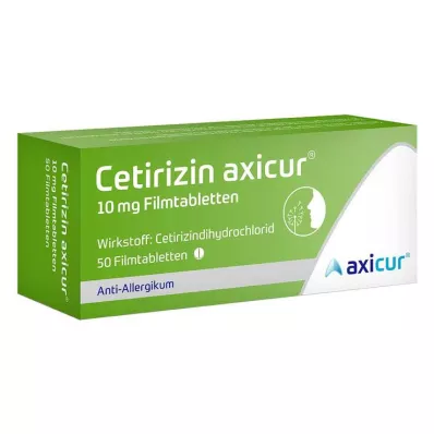 Cetirizin axicur® 10 mg Filmtabletten, 50 St