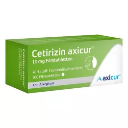 Cetirizin axicur® 10 mg Filmtabletten, 100 St