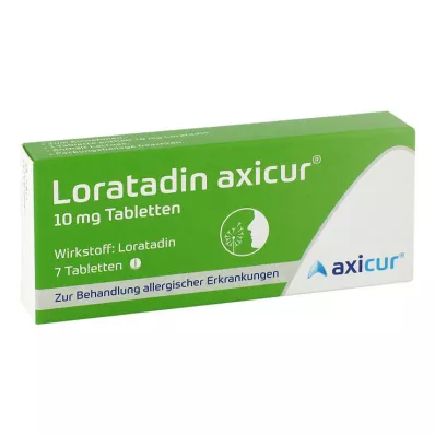 Loratadin axicur® 10 mg Tabletten, 7 St